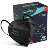 HALIDODO KN95 mask in individually wrapped packaging for on-the-go hygiene