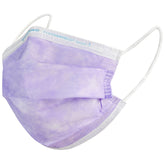 HALYARD Fluidshield 1 lavender mask front view showing color and design for daily wear.