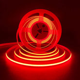 HAMRVL COB red strip, wide view, creates vivid ambient lighting for indoor spaces