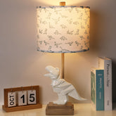 Hamucd dinosaur table lamp base provides sturdy, child-friendly bedside lighting.