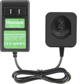 Hanaix charger front view showing compact, portable design for quick charging.