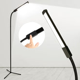 Hanaking floor lamp base and switch enabling easy power control during lash sessions
