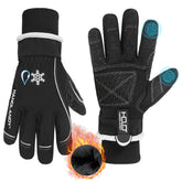 HANDLANDY waterproof insulated gloves with palm grip for snow tasks