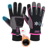 HANDLANDY waterproof insulated gloves with reinforced palm grip for wet conditions.