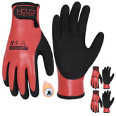 HANDLANDY waterproof work gloves with rubber coating for dry hands in wet conditions