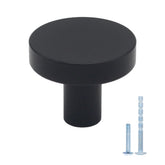 HANIHUA matte black cabinet knob 12-pack for a cohesive kitchen update.