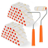 HANJKINZ 4inch microfiber roller cover close-up for smooth, even application