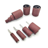 HANPINYUAN 2-inch long sanding drum set for versatile drill use and smooth surfaces.