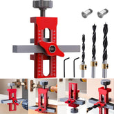Hanzapor cabinet door installation jig front view enables precise alignment for fast mounting.