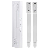 haodsso outlet extender rotates 180°, easy access to outlets behind furniture