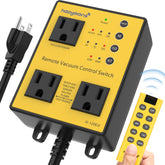 HAOYIKONG Automatic Vacuum Switch with Remote for easy dust-control in workshops.