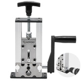 HAOYOO wire stripper machine in drill-powered mode for efficient copper stripping
