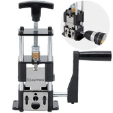 HAOYOO wire stripper machine front view for quick setup and use