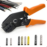 HAPDEN aglet crimping tool front view for quick shoelace tip upgrades.