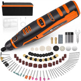 HARDELL 12V cordless rotary tool for precise engraving and metalwork at home.