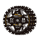 HARDWIN 7-1/4 inch framing blade pack delivers precise cuts for wood projects.