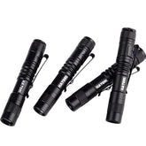 HATORI LED Mini Flashlight front view shows compact pocket-friendly design for everyday carry.