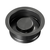 HausinLuck gunmetal disposal flange with brushed finish fits 3-1/2 inch drains.