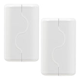 Havenso double lock system outlet cover prevents unintentional outlet access