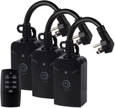 HBN wireless remote control outlet kit ready for indoor and outdoor use for easy power management.