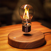 HCNT levitation bulb floats above base for a striking desk light.
