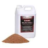 HDURCIR 5 lbs walnut shells 18/40 grit for tumbling and polishing surfaces