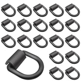 Hedday weld-on forged D-ring 1/2 inch attachment point for trailer mounting