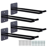 Heevir large garage hook mounted on wall securely holding tools.
