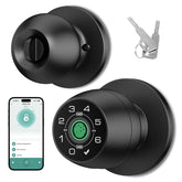 HEI LIANG fingerprint door lock front view for easy keyless entry