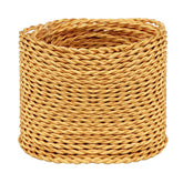 Helunsi gold twisted cloth covered wire for vintage lighting projects with stylish retro appeal.