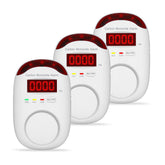 Hembisen carbon monoxide detector plug-in white for real-time room monitoring.