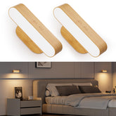 Hensam battery wall sconce mounted on wall for easy installation