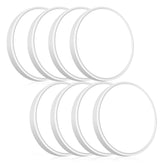 hepside led flush mount 7-inch showing five temperature options for mood setting.