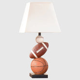 HERBESTBAY football design lamp for kids' room with safe, cozy bedside lighting