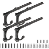 HERNGEE rustic 8-inch shelf bracket on-wall display shows sturdy support for storage