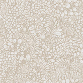 Heroad peel and stick wallpaper in boho beige with floral pattern, easy wall application.