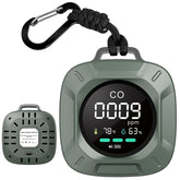 Hervimo carbon monoxide detector 3-in-1 shows CO, temperature and humidity readings for safer home monitoring.
