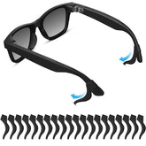 Hexasider 10-pairs ear hooks align with Ray-Ban temples for secure everyday wear.