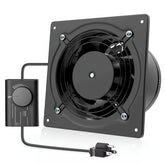 HG Power 6-inch exhaust fan with speed control demonstrates precise airflow.