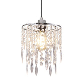 Hi-ERA two-tier crystal shade closeup beads adds sparkling elegance to ceilings.