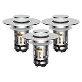 Hibbent 3-in-1 drain strainer with pop-up mechanism for quick mode changes.