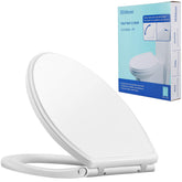 Hibbent premium elongated seat and lid offer stable comfort with quiet close.