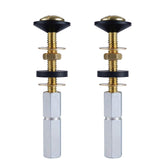 Hibbent tank-to-bowl bolt kit 2-pack for secure, leak-free toilet installs.