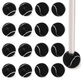 Hiceeden walker tennis ball black closeup showing sturdy glide for smooth movement