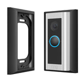 Hidden River Lab Ring Pro wall plate mount front view for flush installation