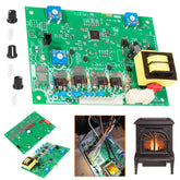 Hihitomorrow 1-00-05886 control board front view for Harman stoves improves reliability