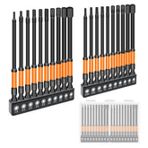 Hiinny 20pc hex bit set with metric and SAE bits for versatile quick repairs