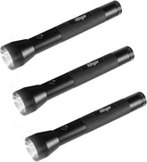 Hilngav heavy-duty 3-D battery flashlight beam for rugged tasks