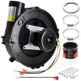 Hiorucet 0171M00001S draft inducer motor front view for steady furnace airflow.