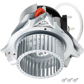 Hiorucet HC21ZE121A inducer motor with blower wheel for quiet furnace draft